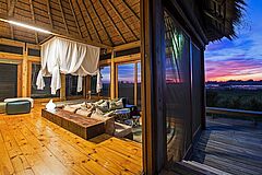 Living Room Vumbura Plains Camp