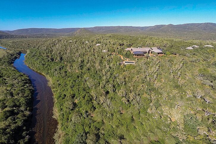 Landschaft Kariega Settlers Drift