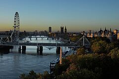 Ausblick UK London The Savoy