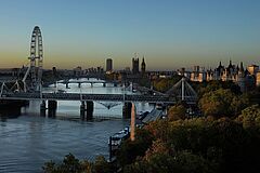 Ausblick UK London The Savoy