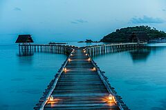 Bruecke Indonesien Bawah Island