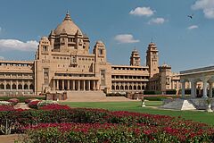 Palast Exterior Umaid Bhawan Palace, Jodhpur