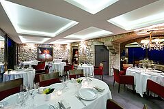 Innenrestaurant Eze Village Château Eza