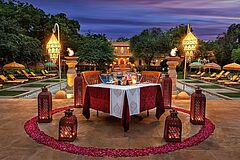 Outdoor Food The Oberoi Rajvilas