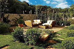 Gartenlounge Sardinien L Ea Bianca Italien 