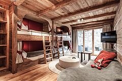 Vierbettzimmer Österreich Kitzbühel Hahnenkamm Lodge