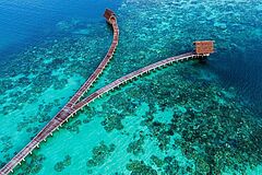 Indonesien Bawah Island Meer