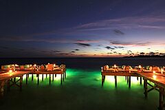 Terrasse Six Senses Laamu