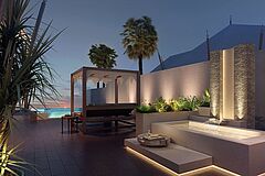 The Ritz-Carlton Ras Al Khaimah Al Hamra Beach Pool Deck