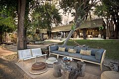 Outdoor Guest Area &Beyond Matetsi River Lodge