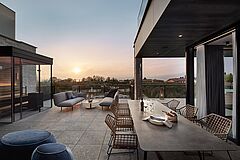 Dachterrasse Quellenhof Luxury Resort
