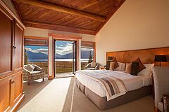 Schlafzimmer Fiordland Lodge