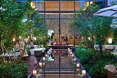 Wasserteich Paris Mandarin Oriental Paris