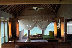 Water Villa Interior Six Senses Laamu