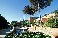 Villa Marie Ramatuelle Garten mediterran