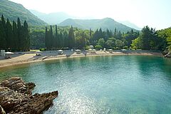 Bucht Aman Sveti Stefan Montenegro 
