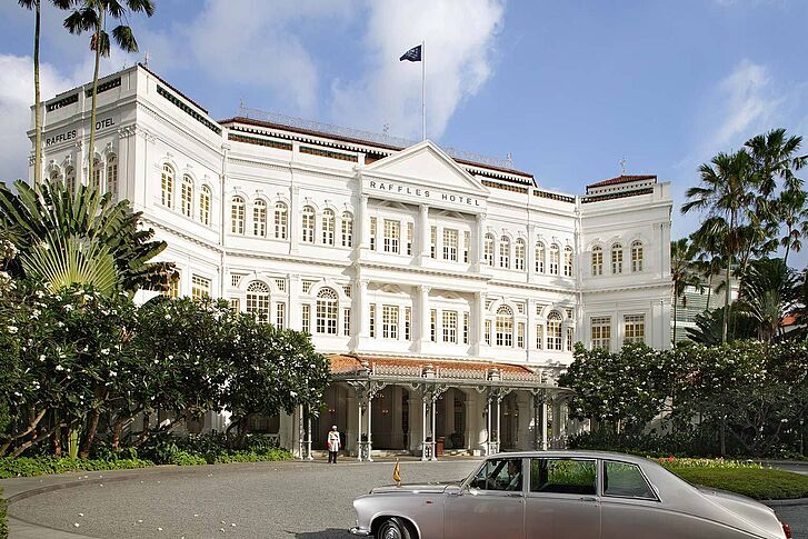 Exterior Raffles Hotel Singapore