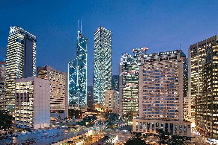 Ausblick - Mandarin Oriental Hong Kong