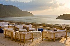 Loungeterrasse Kreta Blue Palace Resort & Spa