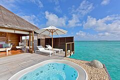 Deluxe Water Villa miot Pool Conrad Maldives