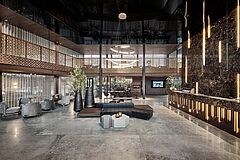 Rezeption Quellenhof Luxury Resort