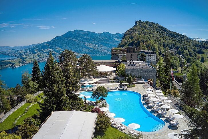 Pool 2 Waldhotel Bürgenstock 