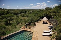 Pool Area Singita Faru Faru Lodge