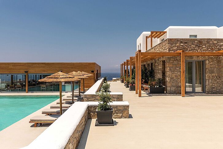 Hotelanlage Oniro Mykonos
