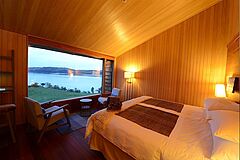 Schlafzimmer Tierra Chiloe Hotel Boutique