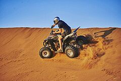 Quad Biking Dunes By Al Nahda