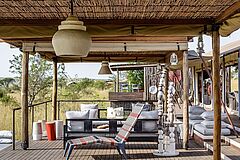 Lounge Singita Mara River Tented Camp Afrika