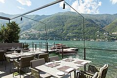 Terrace Il Sereno Comersee