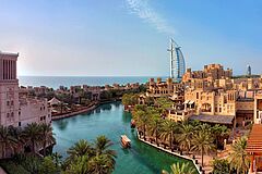 Vogelperspektive Dubai Jumeirah Al Qasr, Madinat Jumeirah