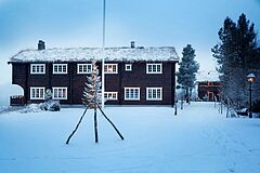 Norwegen Storfjord Hotel Winter