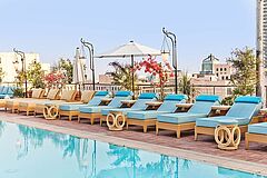 Rooftop Pool The NoMad Hotel Los Angeles
