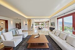 Living Room Cap Vermell Grand Hotel Mallorca - Luxury Villa