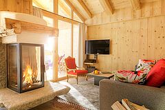 MasterSuite Wohnzimmer ZillerLodge