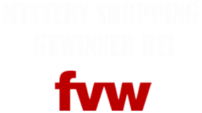 FVW Mystery Shopping Winner