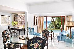 Corfu Imperial Two Bedroom Beachfront Villa Livingroom 3 Livingroom 3 Corfu Imperial Two Bedroom Beachfront Villa