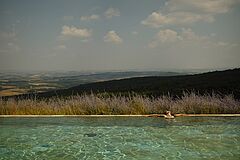 Infinitzpool Toskana Rosewood Castiglion del Bosco Italien Toskana Rosewood Castiglion del Bosco Italien Infinitypool