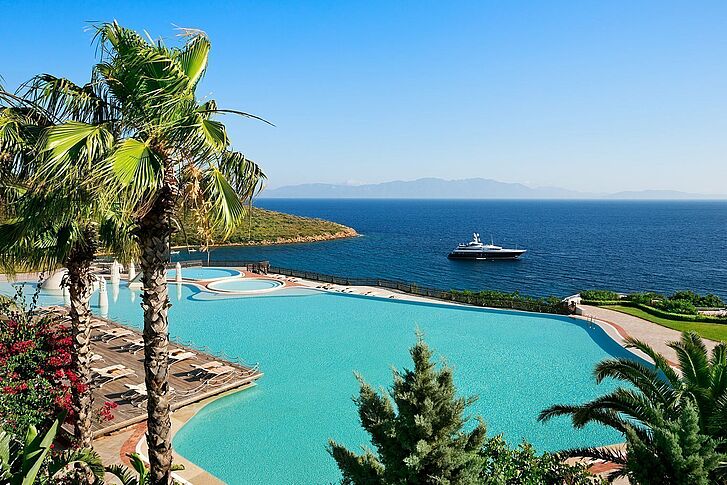 Türkei Bodrum Kempinski Barbaros Bay Poolanlage Poolanlage Türkei Bodrum Kempinski Barbaros Bay