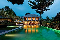 Uma Ubud - Pool und Bar Pool und Bar - Uma Ubud