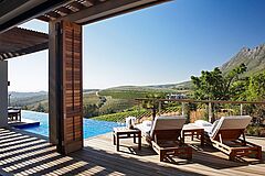 Delaire Graff Estate Presidential Lodge Pool Deck Presidential Lodge Pool Deck Delaire Graff Estate