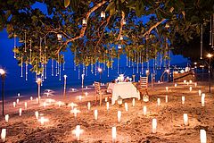 The Sarojin Private Dining Beach Private Dinig Beach The Sarojin
