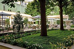Le Bristol Paris Gartenanlage Gartenanlage Le Bristol Paris
