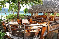 Le Taha´a Island Resort and Spa Restaurant Restaurant Le Taha´a Island Resort and Spa