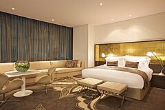 Doppelbett Abu Dhabi Jumeirah at Etihad Towers Abu Dhabi Jumeirah at Etihad Towers Doppelbett