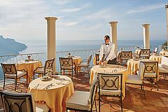 Draussen dinnieren Belmond Hotel Caruso