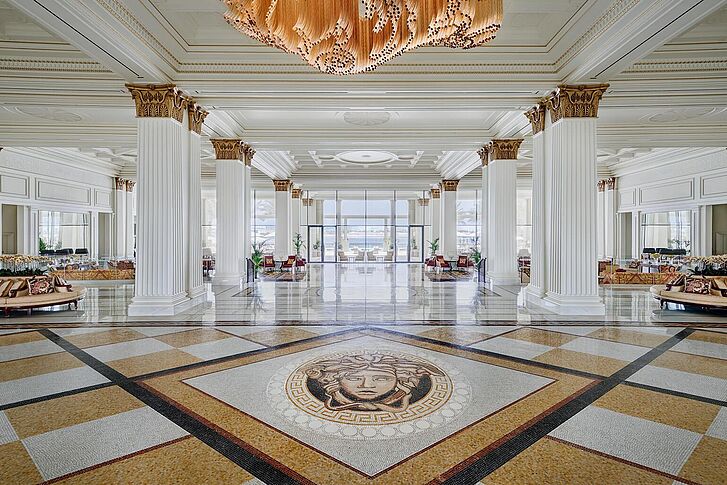 Lobby Dubai Palazzo Versace Dubai Palazzo Versace Lobby