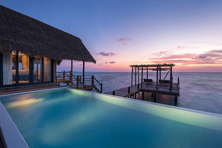 Como Cocoa Island Pool Nacht Pool Nacht Como Cocoa Island